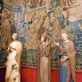 Exquisite tapestry and sculptures